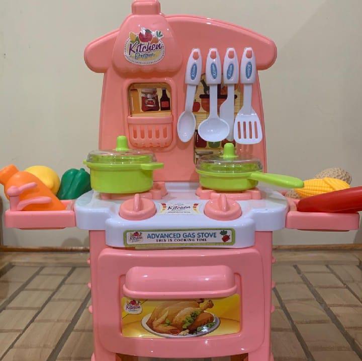 Cute Pink Kitchen set