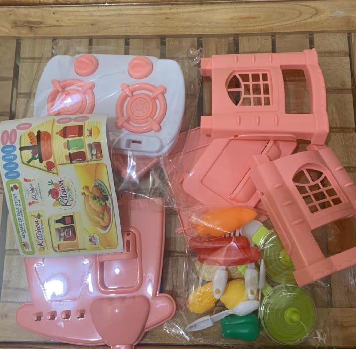 Cute Pink Kitchen set