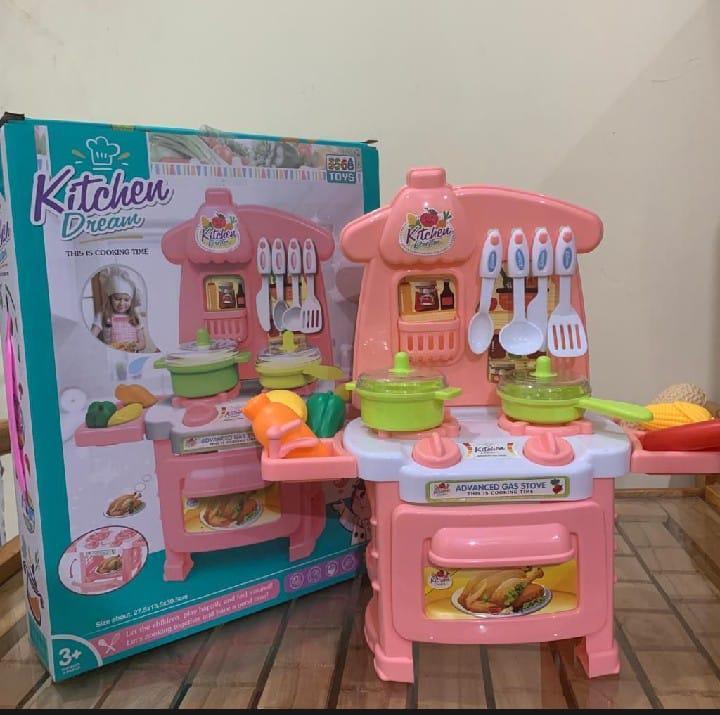 Cute Pink Kitchen set