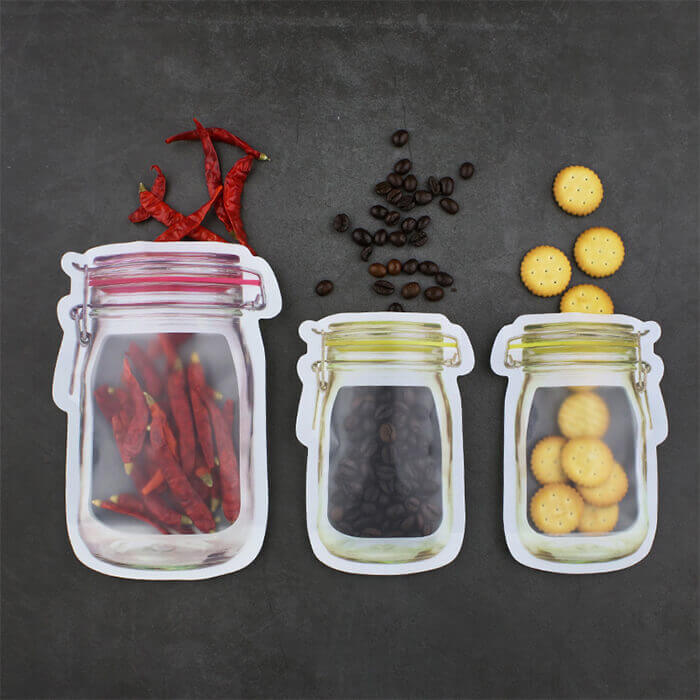 3 PCS JAR FOOD BAGS